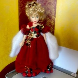 Beautiful, Victorian garden doll